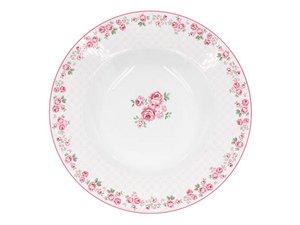 Porcelain soup plate Lucy 22 cm Isabelle Rose