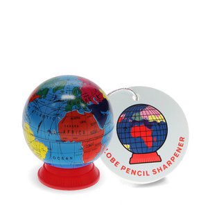 Pencil sharpener - World globe