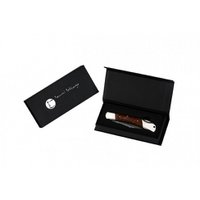 IZUMI ICHIAGO Big Fox Folder, pocket knife made of Japanese VG-10 Damascus steel with a gift box