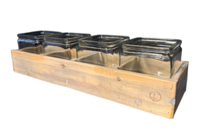 candle hold old dutch plain half high 4