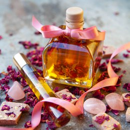 Awen Rose Aura Elixir Parfumeret Kropsolie, Rose Vanilje