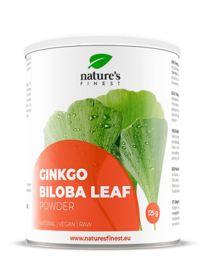 Ginkgo biloba leaf powder supplement. Contains natural antioxidants and supports cognitive function.