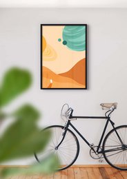 Intergalaktischer Spaziergang Poster