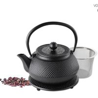 Teekanne aus Gusseisen 0,7 L inkl. Untersetzer