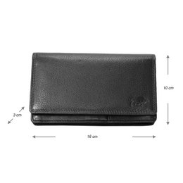 Cartera Mujer Piel Vaqueta - RFID Antideslizante - Cartera Mujer Ideal