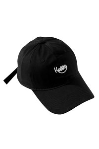 Cotton cap with 'Hello' writing MC235034