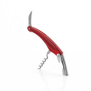 Red Classic Corkscrew Capsule Cutter - Individuele taskopie