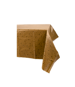 Feestservies - tafelkleed zwart/goud