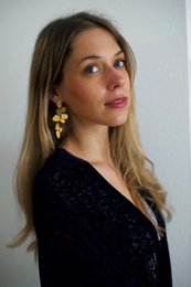 Ivy - Leaf Dangle Earrings
