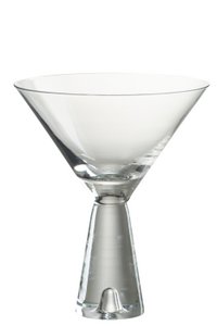 J-Line Lewis Cocktailglas – Glas – transparent