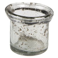 Tealight holder Ø 10x9 cm Glass Tealight holder