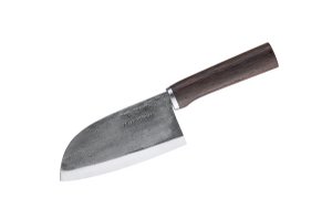 TAKAHIRO MIYAZAKI - Hakmes Chiisai (klein hakmes), gesmeed gereedschapsstaal met wengé-handvat