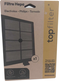 Hepa filter til Electrolux Philips og Tornado TopFilter støvsugere