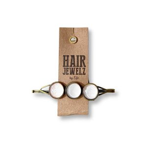 Farbclip Triple „White Sand“