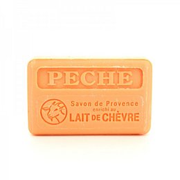5x Savon de Marseille goat's milk peach soap 100g
