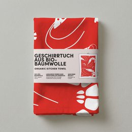 Geschirrtuch Bio Baumwolle - Scampis Nr. 2