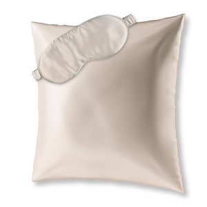Pillowcase (80x80) and silk sleep mask