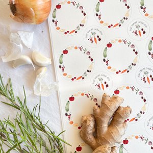 Etiketten voor jam, chutney etc.