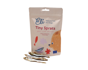 Getrocknete baltische Sprotten, natürliche Einzelzutaten-Hundeköstlichkeiten, 80 g