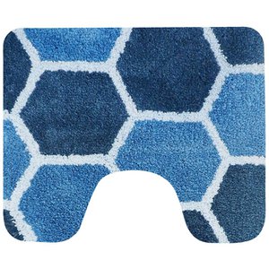 Rennes Toilet mat 60x50cm blue