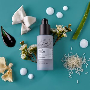 Vegan Hair Serum Upcycled Fermented Rice Water Heat Protect