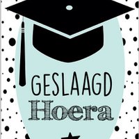 Card 5 by 8.5 with the text '' Successful Hooray ''