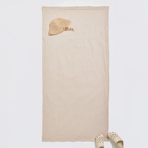 “Mama's mat” cotton canvas beach / yoga mat