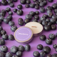 Mini-Soja-Duftkerzen, Blaubeere