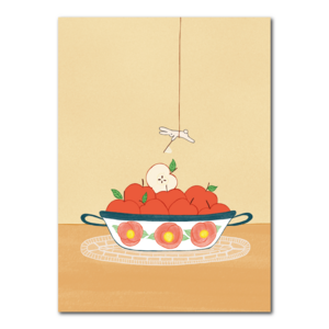 Apple hunt - card