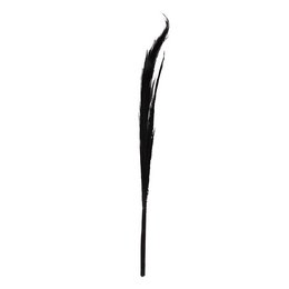 A bundle of 25 small black artificial hay stems in a vase. The stems have a natural, organic appearance and are suitable for use in floral arrangements, home decor, and other craft projects.