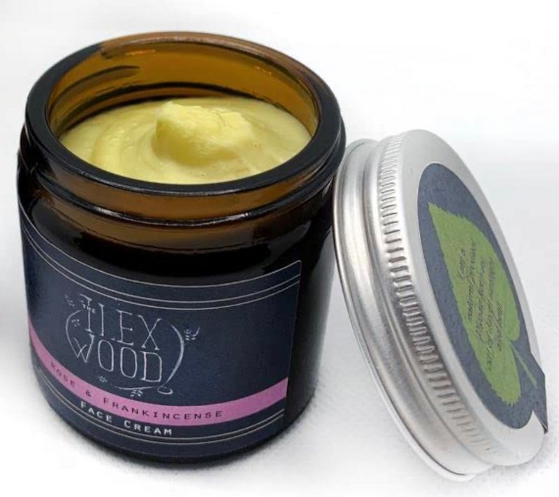 Crema Viso Rosa e Incenso - 60ml