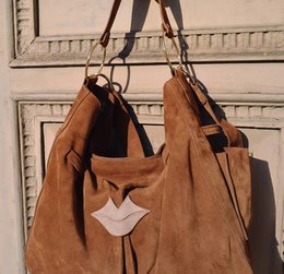Cabas XXL Soft MIKI camel