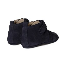 Klassische Stiefel aus Wildleder - Dunkelblau