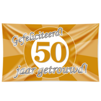 XXL Flag - 50 years of marriage