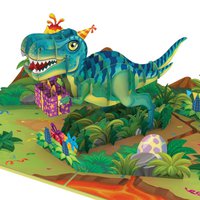 Dinosaur pop-up card