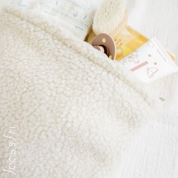 Astuccio Teddy | bianco sporco | Custodia portaoggetti | Borsa per pannolini | borsa da toilette