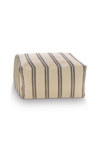 Poof Natural Stripe 45x45x25cm