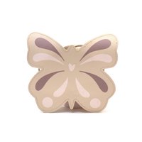 Children's shoulder bag - Meilin the butterfly Beige