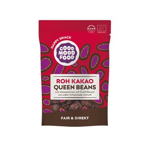 RAW CACOA QUEEN BEANS 75g - snack yourself happily