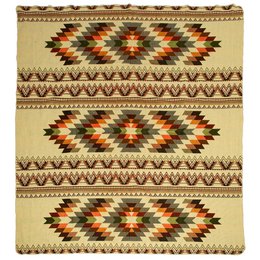Ecuadorian alpaca blanket | native blanket | Antisana Green