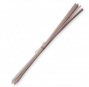 Set of 10 rattan rods