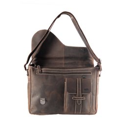 Umhängetasche Damen - Umhängetasche Herren - Umhängetasche Leder - Briefträgertasche Leder - 3 verschiedene Lederfarben