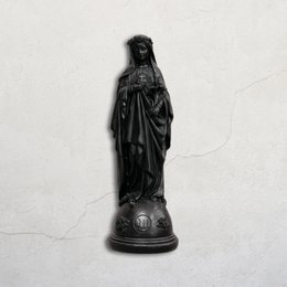 Statuette Mary with flowers