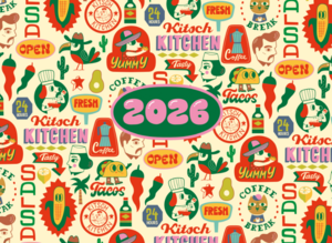Kitsch Kitchen El Restaurante family planner Mexican summer 2026