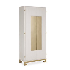 KAST 85X45X195 WIT HOUT/GOUD METAAL TH2650121