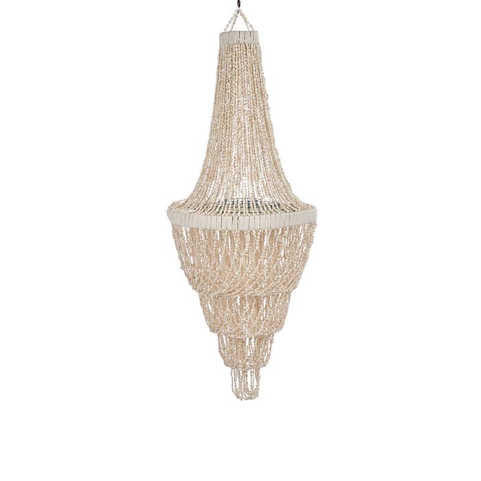 De Ocean Tower Shell Kroonluchter - Naturel - L