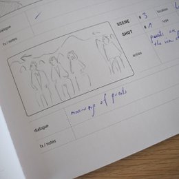 Carnet de papeterie Storyboard