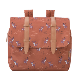 Book bag Deer amber brown
