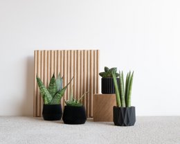Set di 4 pentole Nero – Oslo Origami Kobe Stockholm