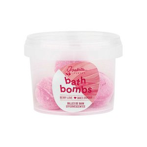 5 DARK PINK BATH BUBBLES - RASPBERRY - 5 x 8G